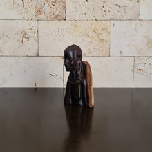 Load image into Gallery viewer, African Wooden Sculpture of Maasai Moran, Ethnic Carving, Statue, Figurine (B)
