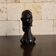 Load image into Gallery viewer, African wooden sculpture
