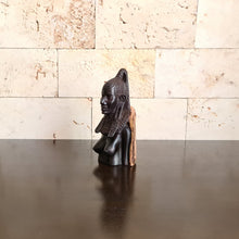 Load image into Gallery viewer, African Wooden Sculpture of Maasai Woman, Ethnic Carving, Statue, Figurine
