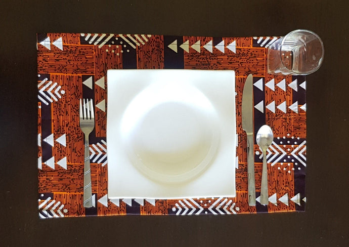 African Print Placemats