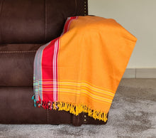 Load image into Gallery viewer, African Kikoi in Orange by Magnificent Interiors Limited

